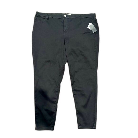 Eloquii Black Denim Pant NWT Size 26 - Picture 1 of 9